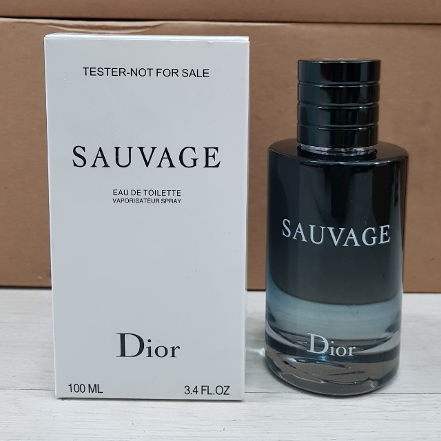 تستر مردانه ساواچ دیور Sauvage Dior رایحه خنک و تلخ 100 میل