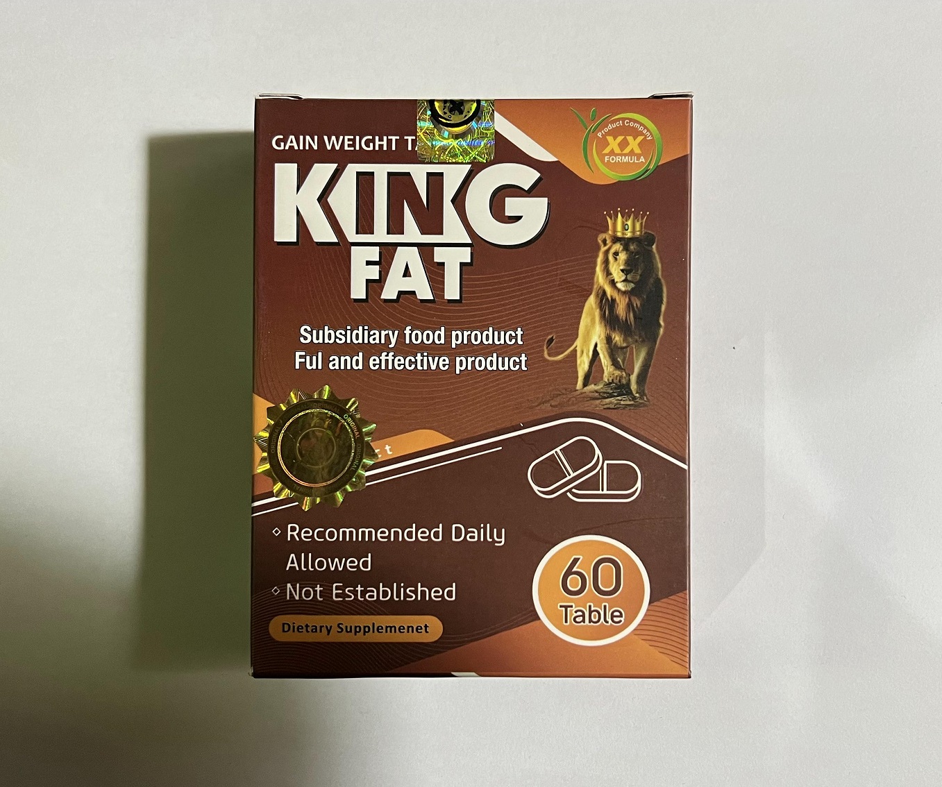 قرص کنیگ فت KING FAT