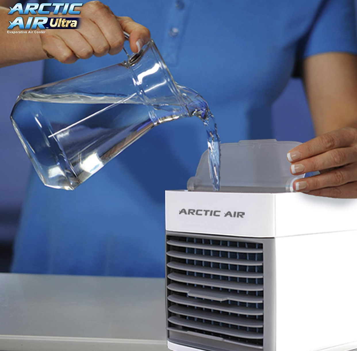 تهویه کننده هوا Arctic Air Ultra | کولر رومیزی خنک‌کننده، مرطوب‌کننده و تصفیه هوا کم‌مصرف