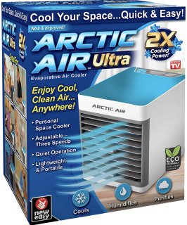 تهویه کننده هوا Arctic Air Ultra | کولر رومیزی خنک‌کننده، مرطوب‌کننده و تصفیه هوا کم‌مصرف