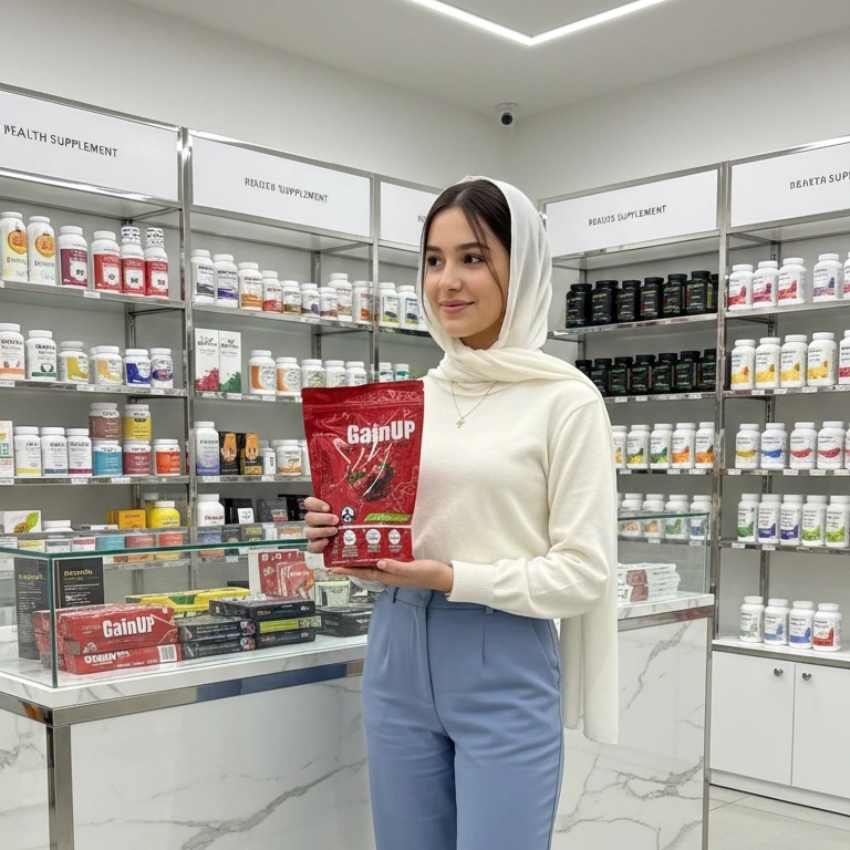 قیمت پودر گین آپ چاقی بزررگسالان gain up